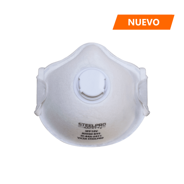 Respirador descartable N95 M910V (Caja x 10 und.)