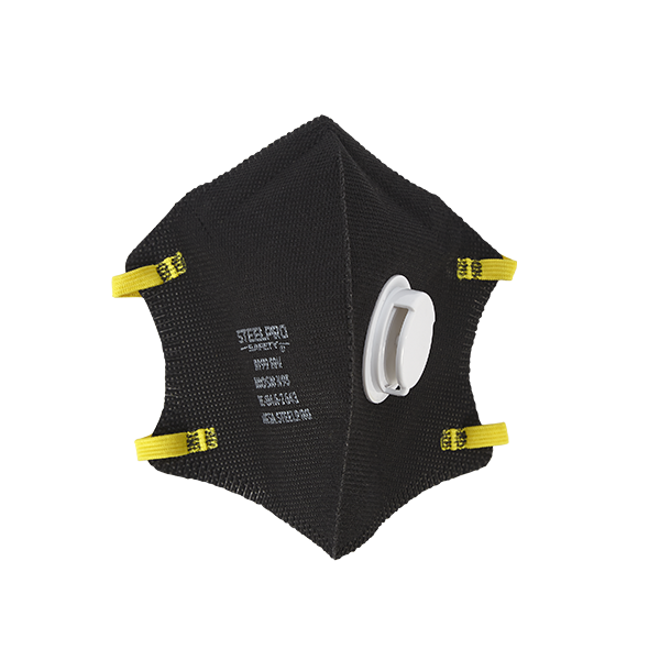 Respirador descartable M9910V Negro (Caja x 15 und)