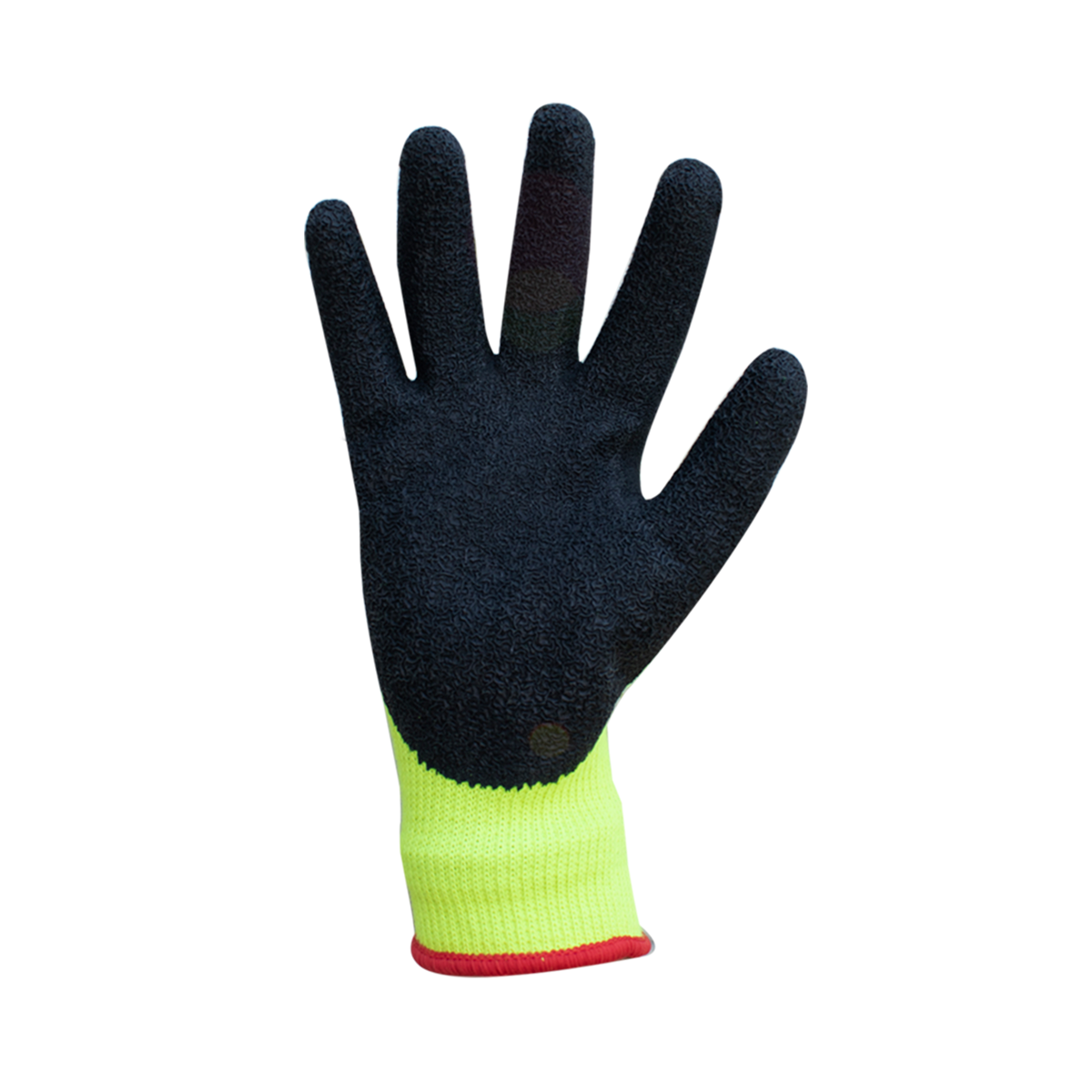 Guante Multiflex MPA102 latex Hi-Viz palma negra - Image 2