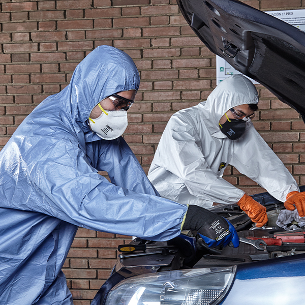 Respirador descartable M9910 Blanco (Caja x 50 und) - Image 2