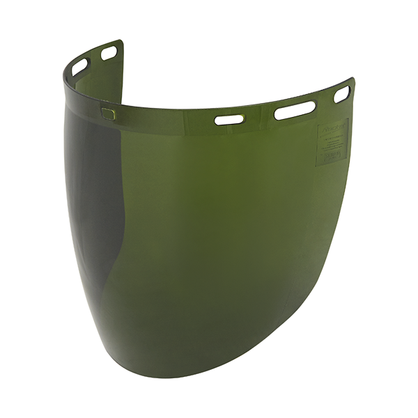 Visor de policarbonato Rocket verde IR 3.0