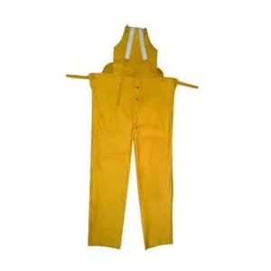 Pantalon cuero res soldador amarillo certificada