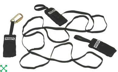 CORREA DE NYLON ANTITRAUMA, SIN CARABINERO DE 6 PIES (USO CON ARNÉS) (10063441)